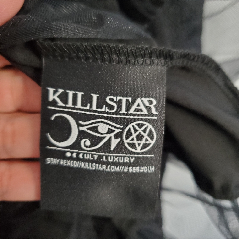 Killstar Bloodlust Party Dress Black Punk Whimsygoth Luxury Coquette Girl Sz M - Picture 13 of 16